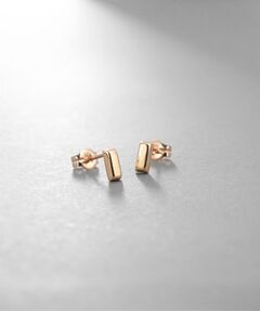 COCOSHNIK ONKITSCH / ココシュニックオンキッチュ ピアス・イヤリング | K10ホロウブリオンシェイプピアス