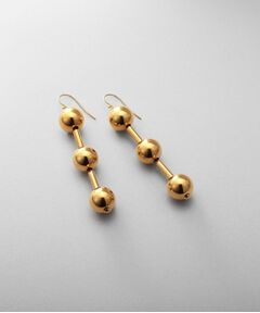 COCOSHNIK ONKITSCH / ココシュニックオンキッチュ ピアス・イヤリング | シルバー ホロウボールコネクテッドピアスGP