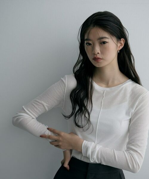 COCOSHNIK ONKITSCH / ココシュニックオンキッチュ ピアス・イヤリング | K10トワーリープレートピアス | 詳細6