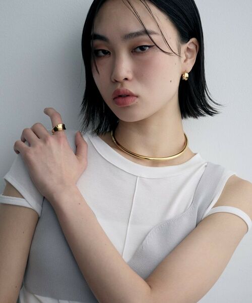 COCOSHNIK ONKITSCH / ココシュニックオンキッチュ ピアス・イヤリング | シルバー フローツイストピアス GP | 詳細7