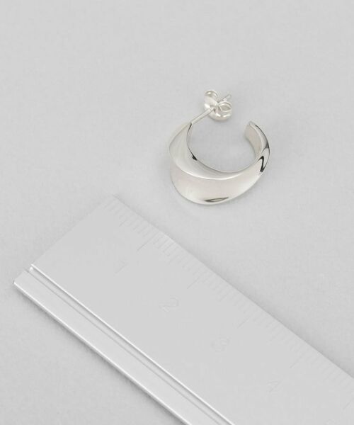 COCOSHNIK ONKITSCH / ココシュニックオンキッチュ ピアス・イヤリング | シルバー フローツイストピアス | 詳細5