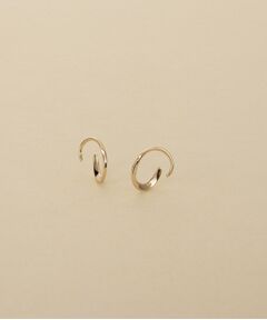COCOSHNIK ONKITSCH / ココシュニックオンキッチュ ピアス・イヤリング | K10ツイステッドフープピアス
