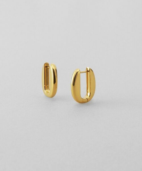 COCOSHNIK ONKITSCH / ココシュニックオンキッチュ ピアス・イヤリング | シルバー ハギーフープ トラックピアス GP（ゴールド(600)）