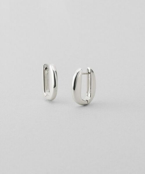 COCOSHNIK ONKITSCH / ココシュニックオンキッチュ ピアス・イヤリング | シルバー ハギーフープ トラックピアス（シルバー(600)）