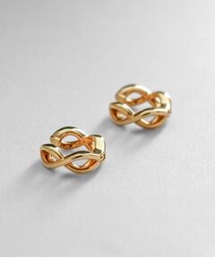 COCOSHNIK ONKITSCH / ココシュニックオンキッチュ ピアス・イヤリング | シルバー ツイスト　イヤリング GP