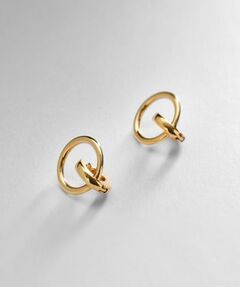 COCOSHNIK ONKITSCH / ココシュニックオンキッチュ ピアス・イヤリング | シルバー サークル　イヤリング GP