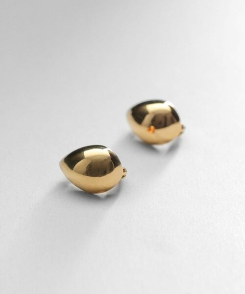 COCOSHNIK ONKITSCH / ココシュニックオンキッチュ ピアス・イヤリング | シルバー ペアシェイプ　イヤリング GP（ゴールド(600)）