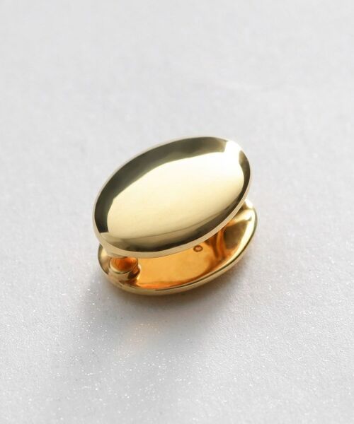 COCOSHNIK ONKITSCH / ココシュニックオンキッチュ ピアス・イヤリング | シルバー オーバルカボション　イヤリング GP | 詳細2