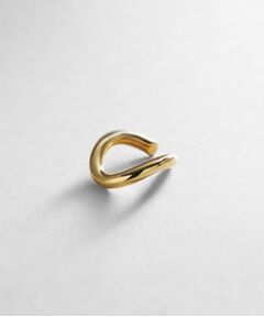 COCOSHNIK ONKITSCH / ココシュニックオンキッチュ ピアス・イヤリング | シルバー ラインイヤーカフ カーブ GP