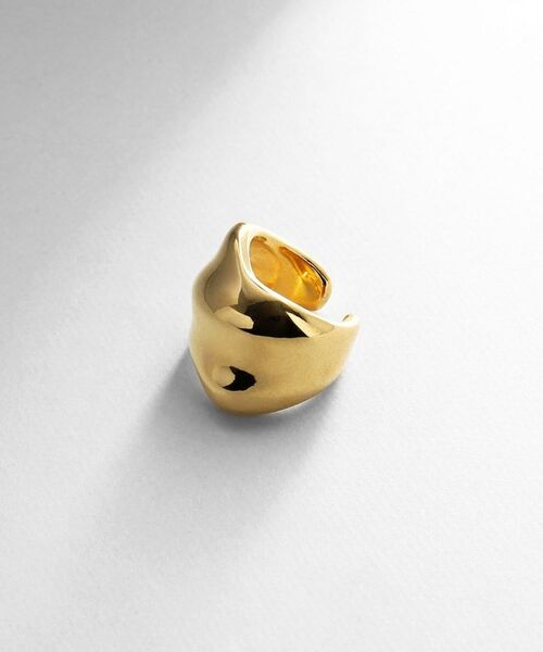 COCOSHNIK ONKITSCH / ココシュニックオンキッチュ ピアス・イヤリング | シルバー ワイドイヤーカフL GP | 詳細1