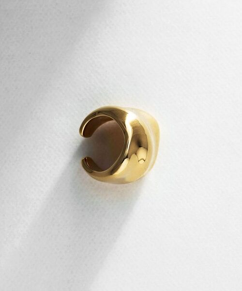 COCOSHNIK ONKITSCH / ココシュニックオンキッチュ ピアス・イヤリング | シルバー ワイドイヤーカフL GP | 詳細3