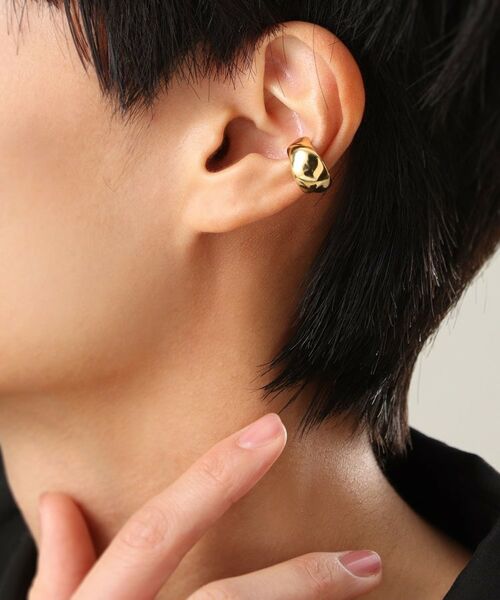 COCOSHNIK ONKITSCH / ココシュニックオンキッチュ ピアス・イヤリング | シルバー ワイドイヤーカフS GP | 詳細11