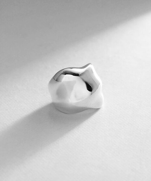 COCOSHNIK ONKITSCH / ココシュニックオンキッチュ ピアス・イヤリング | シルバー ワイドイヤーカフL | 詳細2