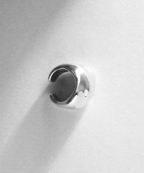 COCOSHNIK ONKITSCH / ココシュニックオンキッチュ ピアス・イヤリング | シルバー ワイドイヤーカフL | 詳細3