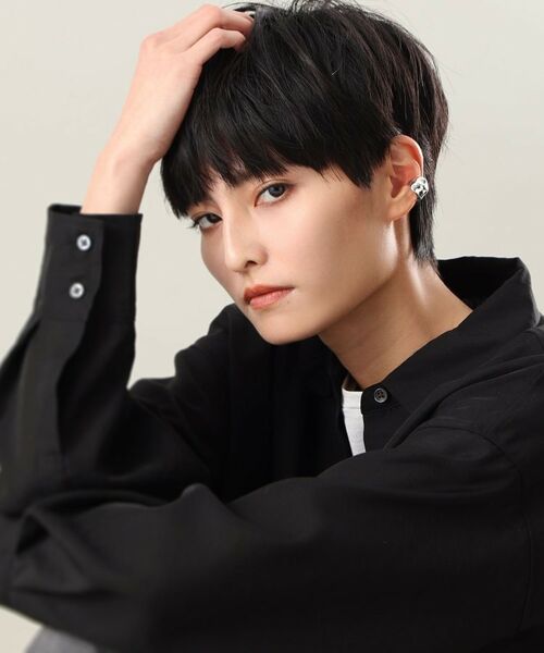 COCOSHNIK ONKITSCH / ココシュニックオンキッチュ ピアス・イヤリング | シルバー ワイドイヤーカフL | 詳細6