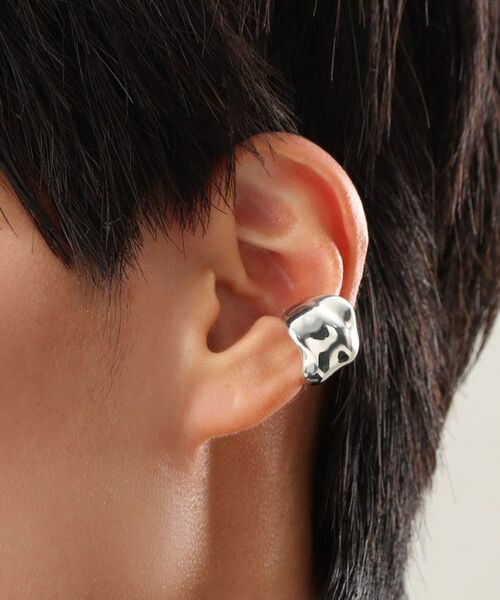 COCOSHNIK ONKITSCH / ココシュニックオンキッチュ ピアス・イヤリング | シルバー ワイドイヤーカフL | 詳細8