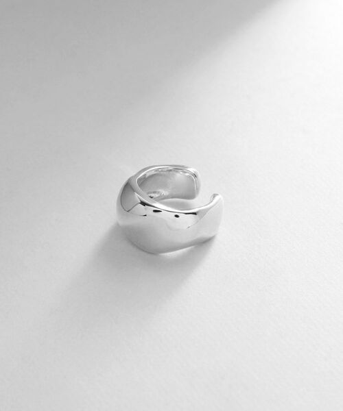 COCOSHNIK ONKITSCH / ココシュニックオンキッチュ ピアス・イヤリング | シルバー ワイドイヤーカフS | 詳細1