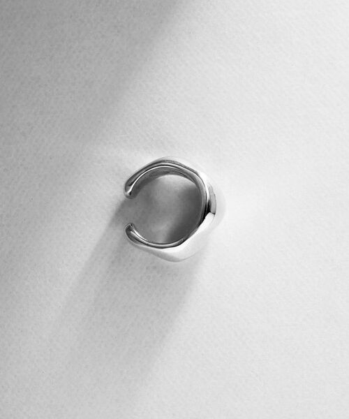 COCOSHNIK ONKITSCH / ココシュニックオンキッチュ ピアス・イヤリング | シルバー ワイドイヤーカフS | 詳細3