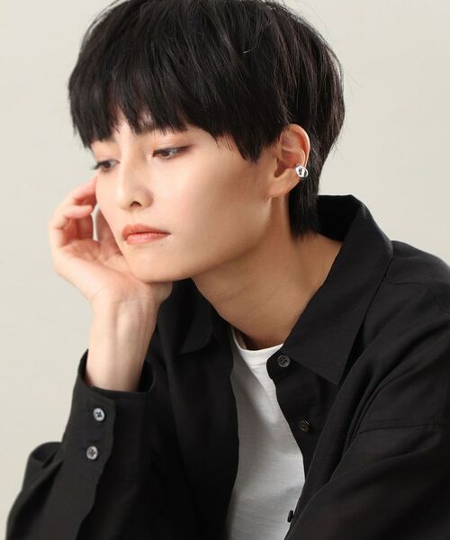 COCOSHNIK ONKITSCH / ココシュニックオンキッチュ ピアス・イヤリング | シルバー ワイドイヤーカフS | 詳細6