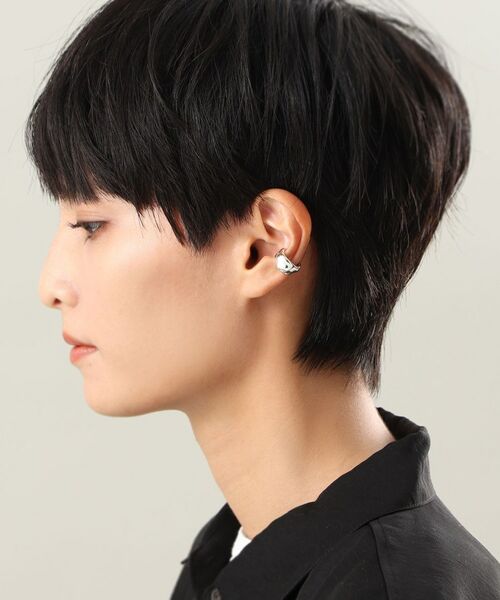 COCOSHNIK ONKITSCH / ココシュニックオンキッチュ ピアス・イヤリング | シルバー ワイドイヤーカフS | 詳細7