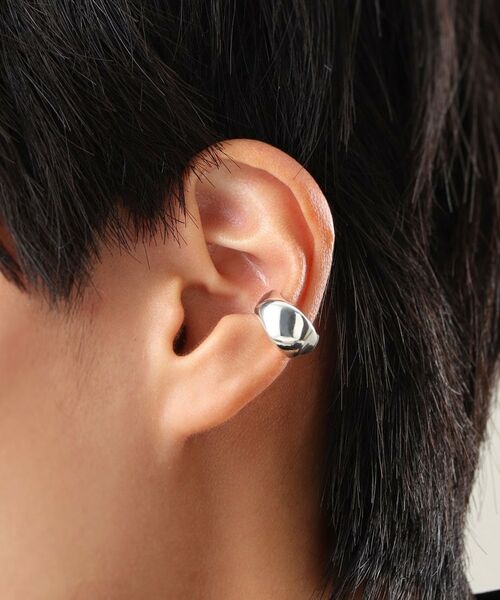 COCOSHNIK ONKITSCH / ココシュニックオンキッチュ ピアス・イヤリング | シルバー ワイドイヤーカフS | 詳細9