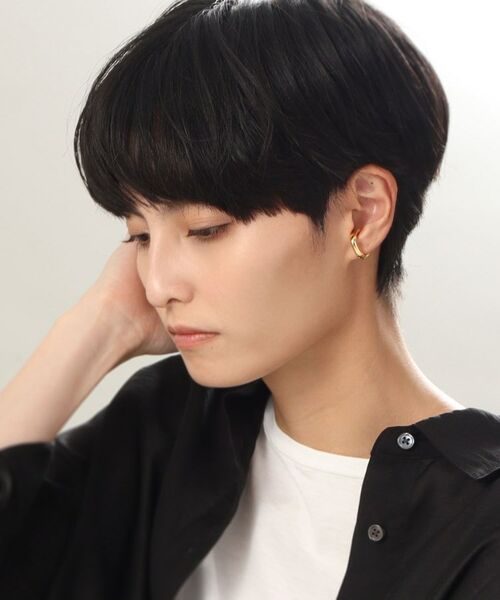 COCOSHNIK ONKITSCH / ココシュニックオンキッチュ ピアス・イヤリング | シルバー ニュアンスイヤーカフ GP | 詳細6