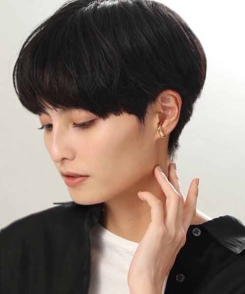 COCOSHNIK ONKITSCH / ココシュニックオンキッチュ ピアス・イヤリング | シルバー ニュアンスイヤーカフ GP | 詳細7