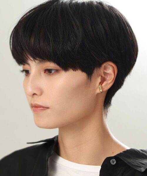 COCOSHNIK ONKITSCH / ココシュニックオンキッチュ ピアス・イヤリング | シルバー ニュアンスイヤーカフ GP | 詳細8