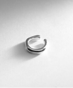 COCOSHNIK ONKITSCH / ココシュニックオンキッチュ ピアス・イヤリング | シルバー ニュアンスイヤーカフ