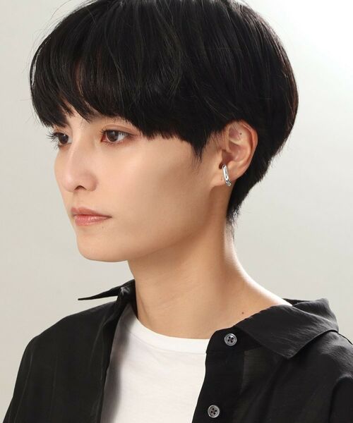 COCOSHNIK ONKITSCH / ココシュニックオンキッチュ ピアス・イヤリング | シルバー ニュアンスイヤーカフ | 詳細5