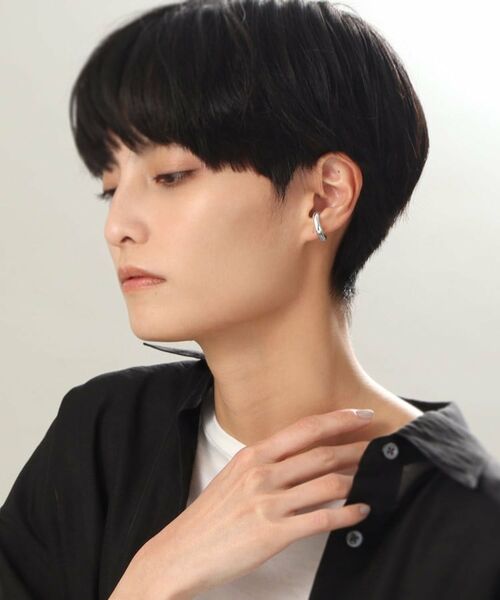 COCOSHNIK ONKITSCH / ココシュニックオンキッチュ ピアス・イヤリング | シルバー ニュアンスイヤーカフ | 詳細6