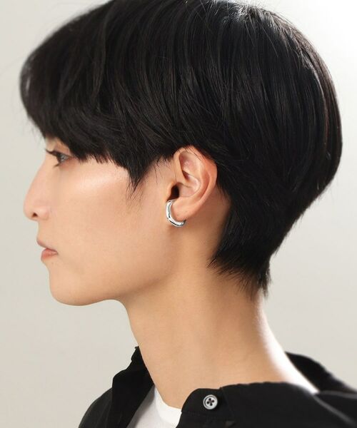 COCOSHNIK ONKITSCH / ココシュニックオンキッチュ ピアス・イヤリング | シルバー ニュアンスイヤーカフ | 詳細7