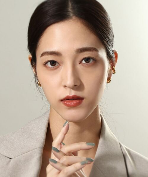 COCOSHNIK ONKITSCH / ココシュニックオンキッチュ ピアス・イヤリング | シルバー オーバルモチーフ スモールイヤーカフ GP | 詳細5