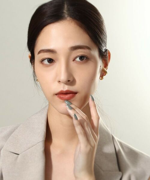 COCOSHNIK ONKITSCH / ココシュニックオンキッチュ ピアス・イヤリング | シルバー オーバルモチーフ ラージイヤーカフ GP | 詳細5