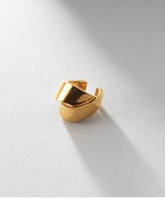 COCOSHNIK ONKITSCH / ココシュニックオンキッチュ ピアス・イヤリング | シルバー フォールディング イヤーカフ GP