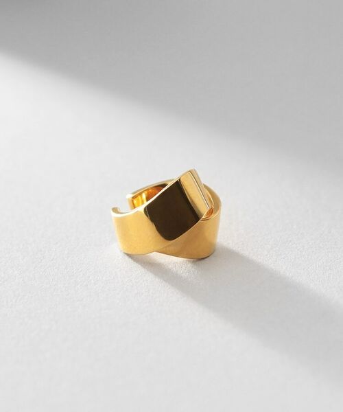 COCOSHNIK ONKITSCH / ココシュニックオンキッチュ ピアス・イヤリング | シルバー フォールディング イヤーカフ GP | 詳細2