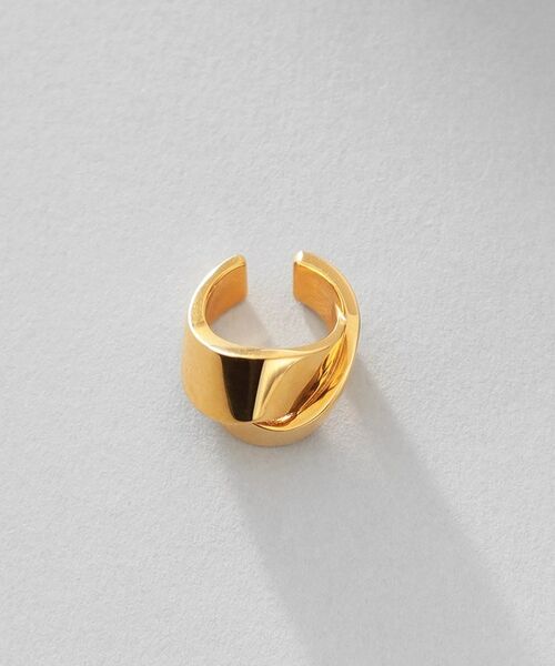 COCOSHNIK ONKITSCH / ココシュニックオンキッチュ ピアス・イヤリング | シルバー フォールディング イヤーカフ GP | 詳細3