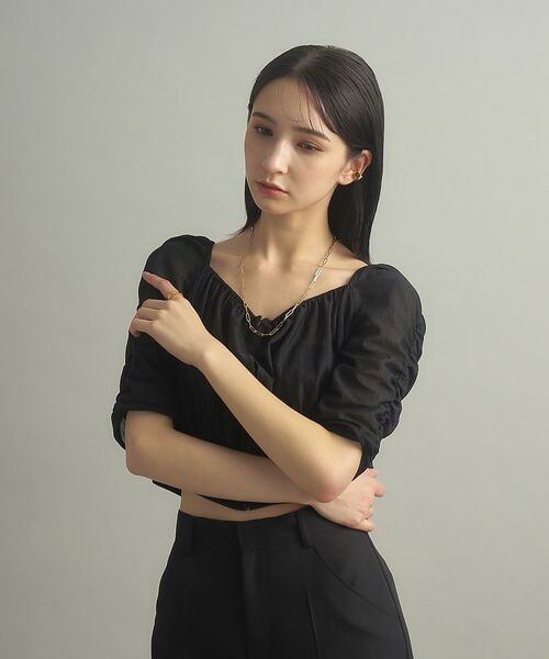 COCOSHNIK ONKITSCH / ココシュニックオンキッチュ ピアス・イヤリング | シルバー フォールディング イヤーカフ GP | 詳細5