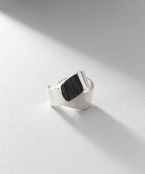 COCOSHNIK ONKITSCH / ココシュニックオンキッチュ ピアス・イヤリング | シルバー フォールディング イヤーカフ | 詳細2