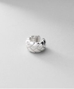 COCOSHNIK ONKITSCH / ココシュニックオンキッチュ ピアス・イヤリング | シルバー ブリックモチーフ イヤーカフ