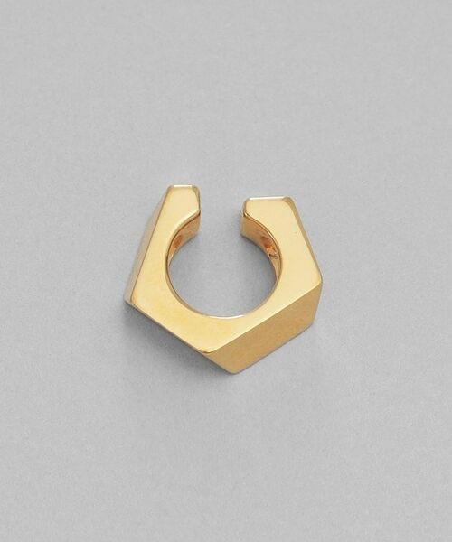 COCOSHNIK ONKITSCH / ココシュニックオンキッチュ ピアス・イヤリング | シルバー ペンタゴンイヤーカフ GP | 詳細3