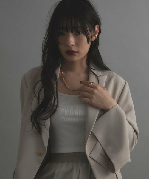 COCOSHNIK ONKITSCH / ココシュニックオンキッチュ ピアス・イヤリング | シルバー ペンタゴンイヤーカフ GP | 詳細5