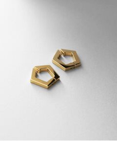 COCOSHNIK ONKITSCH / ココシュニックオンキッチュ ピアス・イヤリング | シルバー ハギーイヤリング ペンタゴン GP