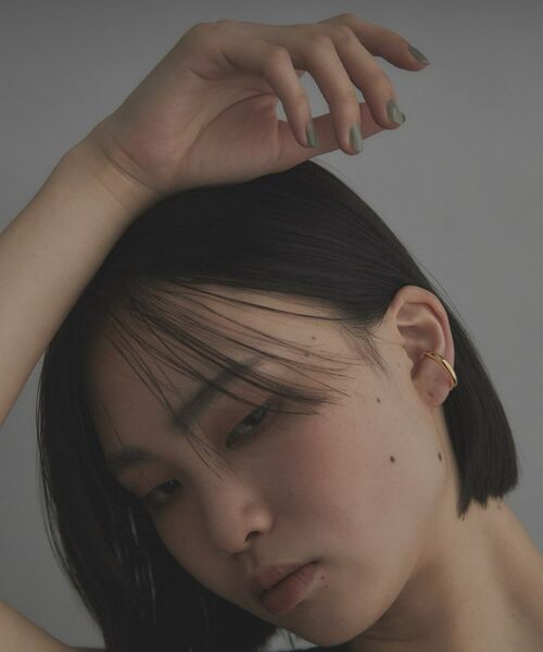 COCOSHNIK ONKITSCH / ココシュニックオンキッチュ ピアス・イヤリング | シルバー ラウンドイヤーカフ GP | 詳細6