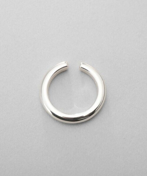 COCOSHNIK ONKITSCH / ココシュニックオンキッチュ ピアス・イヤリング | シルバー ラウンドイヤーカフ | 詳細3