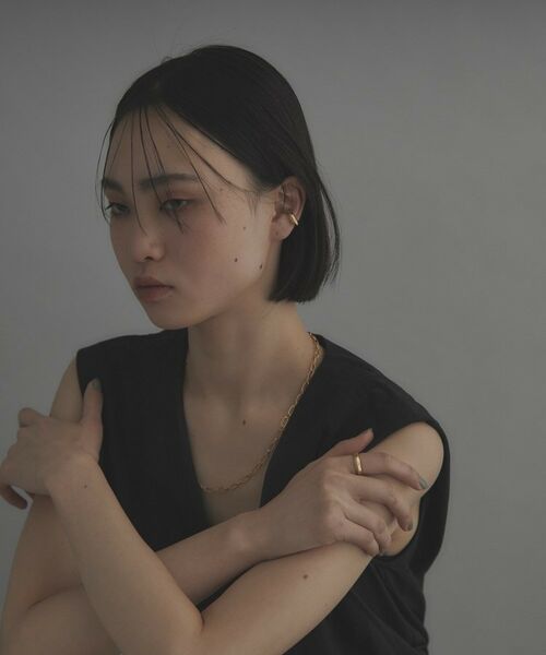 COCOSHNIK ONKITSCH / ココシュニックオンキッチュ ピアス・イヤリング | シルバー リッジイヤーカフ GP | 詳細5