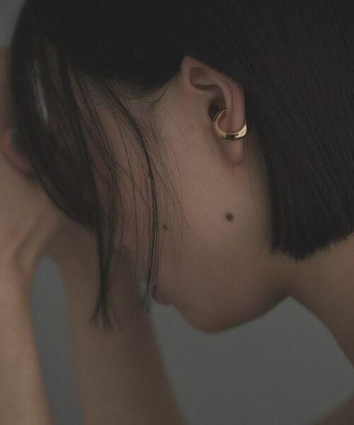COCOSHNIK ONKITSCH / ココシュニックオンキッチュ ピアス・イヤリング | シルバー リッジイヤーカフ GP | 詳細7