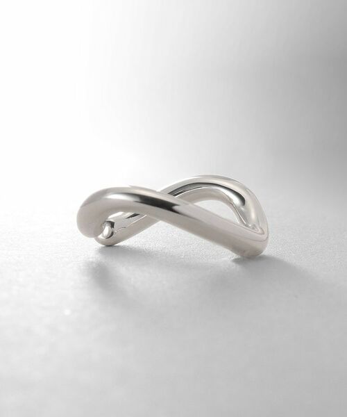 COCOSHNIK ONKITSCH / ココシュニックオンキッチュ ピアス・イヤリング | シルバー ボリュームSラインイヤーカフ | 詳細2