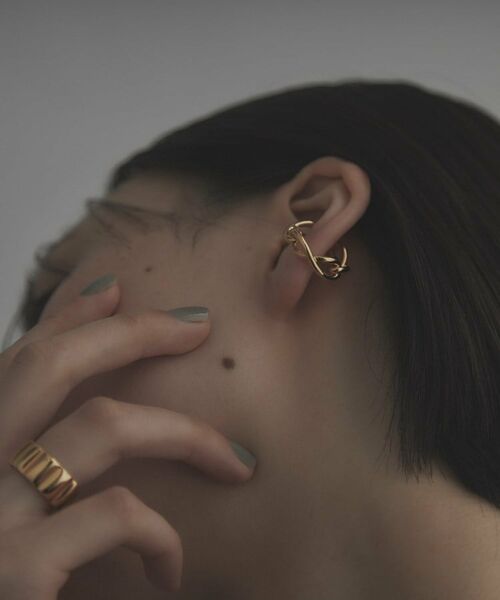 COCOSHNIK ONKITSCH / ココシュニックオンキッチュ ピアス・イヤリング | シルバー インフィニティイヤーカフ GP | 詳細7