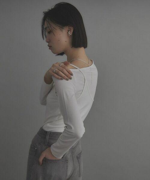 COCOSHNIK ONKITSCH / ココシュニックオンキッチュ ピアス・イヤリング | シルバー インフィニティイヤーカフ | 詳細5